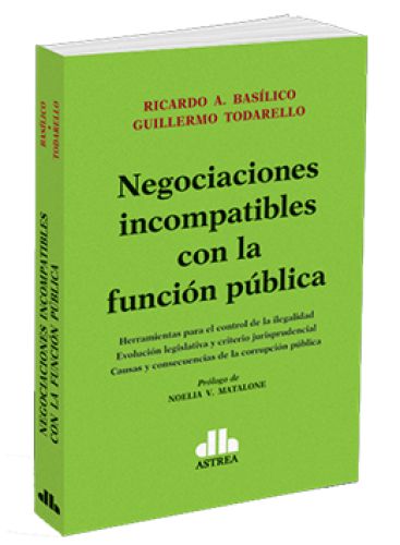 NEGOCIACIONES INCOMPATIBLES CON LA FUNCI..